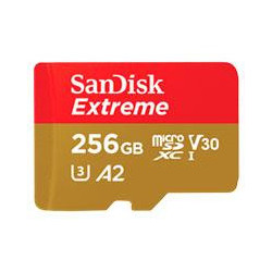 MEMORIA SANDISK EXTREME 256GB MICRO SDXC 160MB/S 4